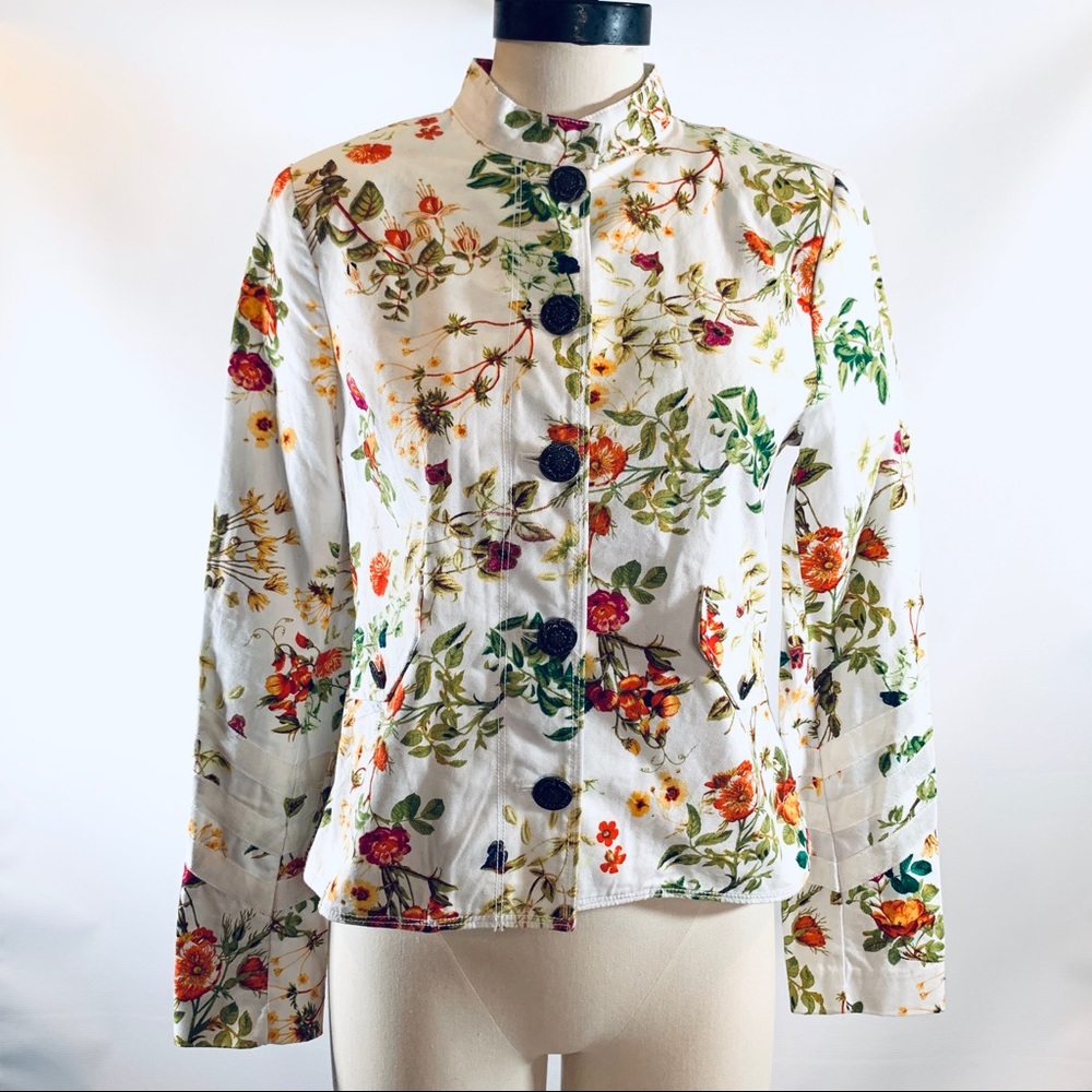 Disney Designer Collection Floral Jacket